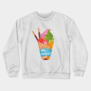 Oh Crepe Crewneck Sweatshirt